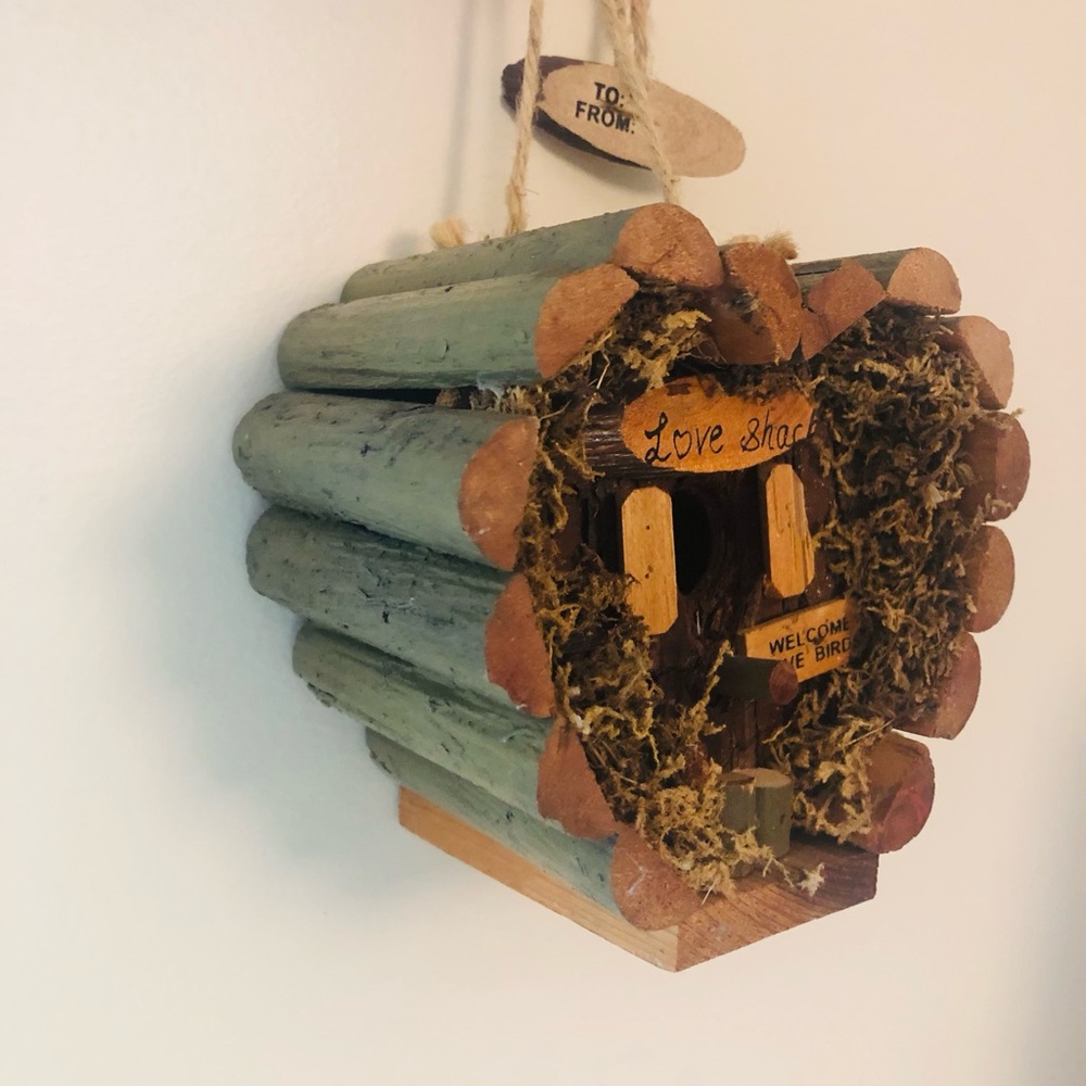 Rustic Birdhouse Decor